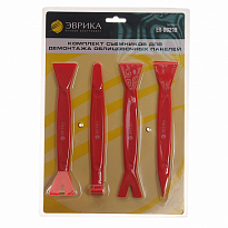 Набор съемников ER-86219 для демонтажа облицовочных панелей, 4 шт. ЭВРИКА1/10/20